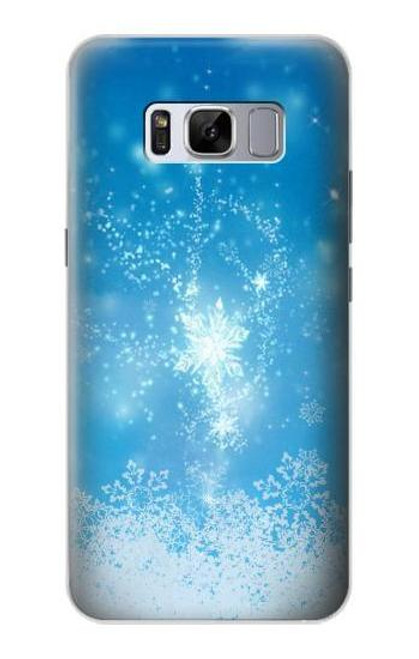 S2923 Frozen Snow Spell Magic Case For Samsung Galaxy S8 Plus