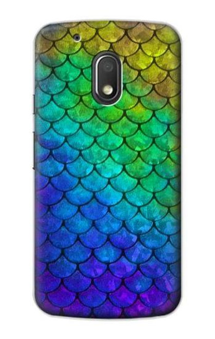 S2930 Mermaid Fish Scale Case For Motorola Moto G4 Play