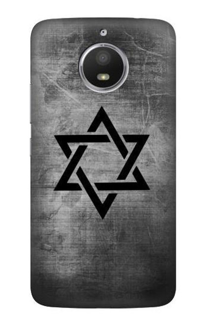 S3107 Judaism Star of David Symbol Case For Motorola Moto E4 Plus