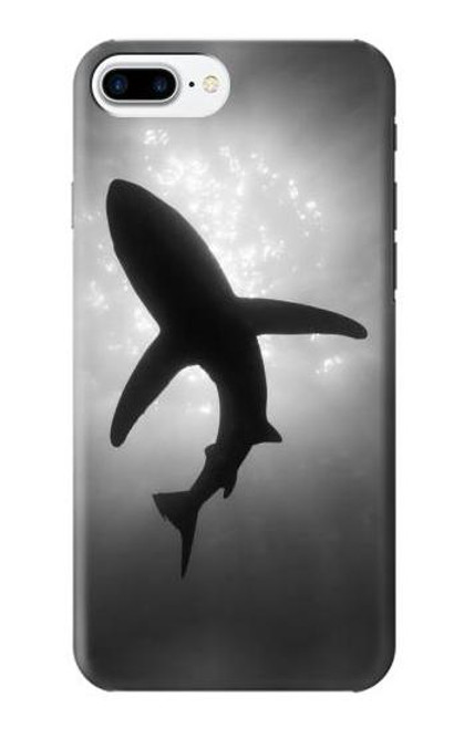 S2367 Shark Monochrome Case For iPhone 7 Plus, iPhone 8 Plus