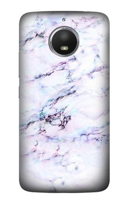S3215 Seamless Pink Marble Case For Motorola Moto E4 Plus