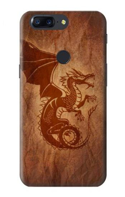 S3086 Red Dragon Tattoo Case For OnePlus 5T