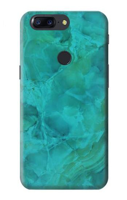 S3147 Aqua Marble Stone Case For OnePlus 5T