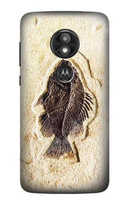 S2562 Fossil Fish Case For Motorola Moto E Play (5th Gen.), Moto E5 Play, Moto E5 Cruise (E5 Play US Version)