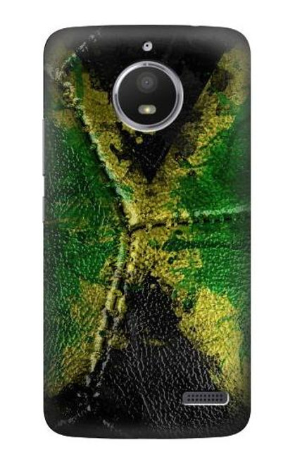 S3319 Jamaica Flag Vintage Football Graphic Case For Motorola Moto E4