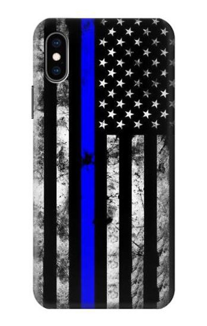 thin blue line iphone x case