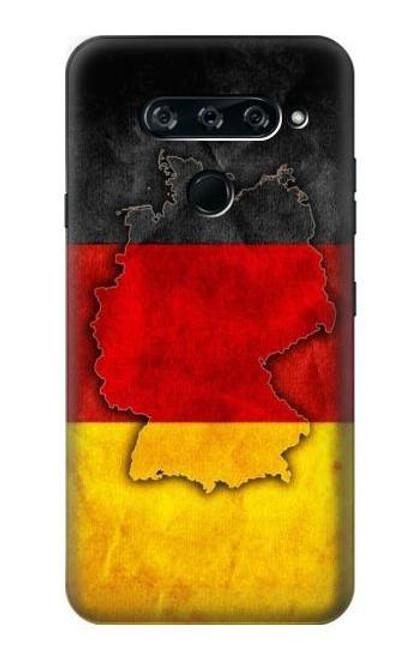 S2935 Germany Flag Map Case For LG V40, LG V40 ThinQ