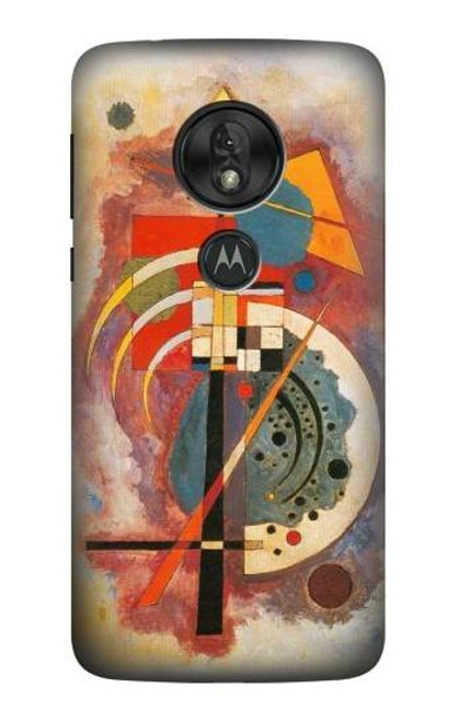 S3337 Wassily Kandinsky Hommage a Grohmann Case For Motorola Moto G7 Power