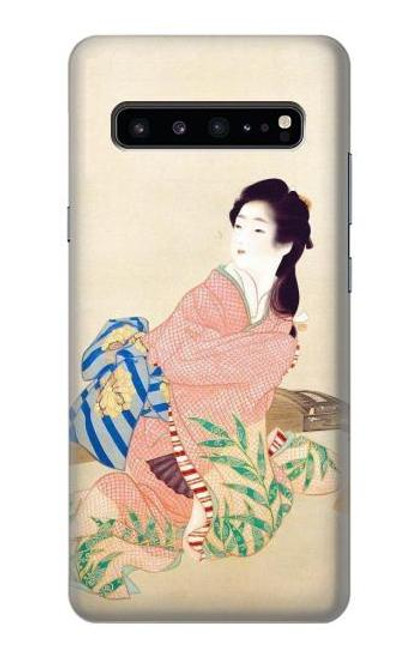 S0889 Japan Art Kimono Case For Samsung Galaxy S10 5G