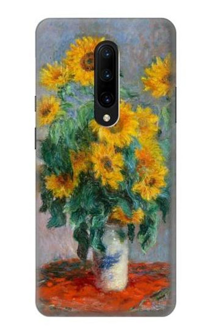 S2937 Claude Monet Bouquet of Sunflowers Case For OnePlus 7 Pro