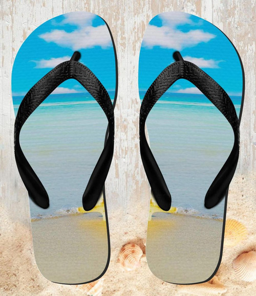 FA0090 Relax at the Beach Beach Slippers Sandals Flip Flops Unisex