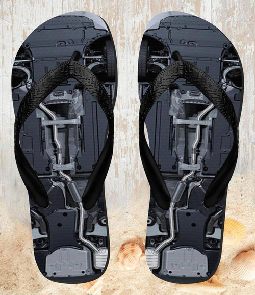 FA0400 Car Underbody Beach Slippers Sandals Flip Flops Unisex