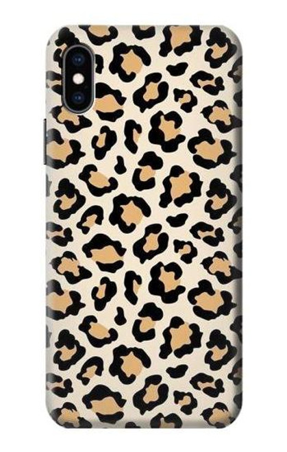 S3374 Fashionable Leopard Seamless Pattern Case For iPhone X, iPhone XS