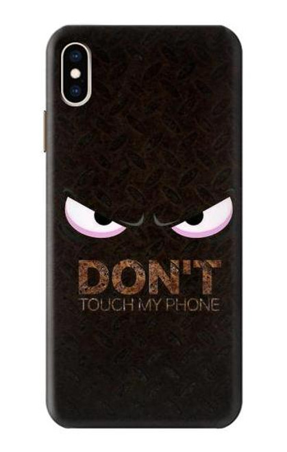 S3412 Do Not Touch My Phone Case For iPhone XS Max