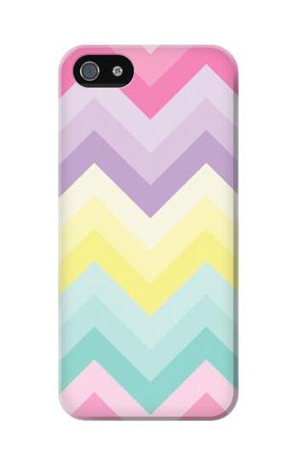 S3514 Rainbow Zigzag Case For iPhone 5C