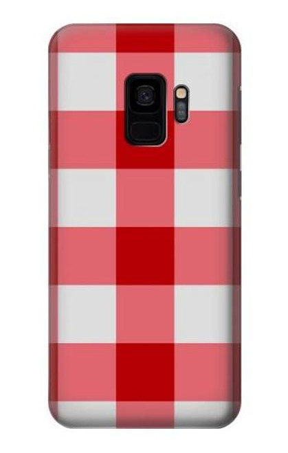 S3535 Red Gingham Case For Samsung Galaxy S9
