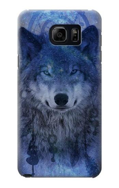 S3410 Wolf Dream Catcher Case For Samsung Galaxy S6 Edge Plus