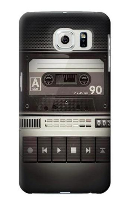 S3501 Vintage Cassette Player Case For Samsung Galaxy S6