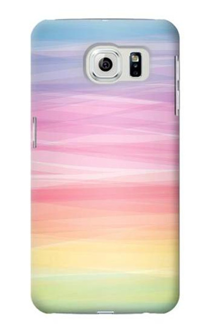 S3507 Colorful Rainbow Pastel Case For Samsung Galaxy S6