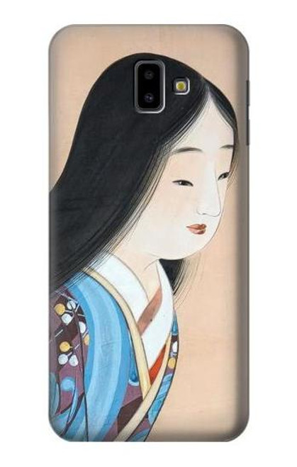 S3483 Japan Beauty Kimono Case For Samsung Galaxy J6+ (2018), J6 Plus (2018)