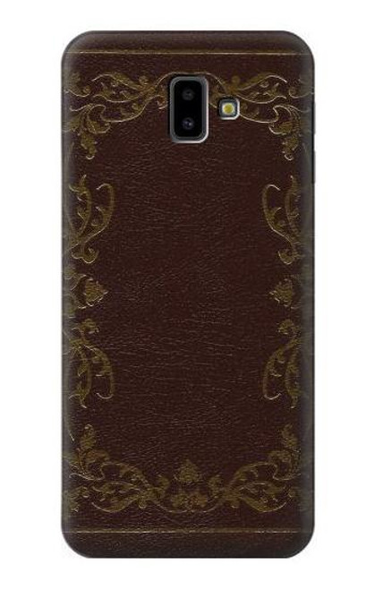 S3553 Vintage Book Cover Case For Samsung Galaxy J6+ (2018), J6 Plus (2018)