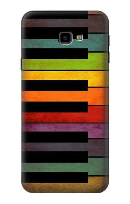 S3451 Colorful Piano Case For Samsung Galaxy J4+ (2018), J4 Plus (2018)