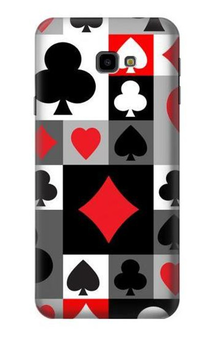 S3463 Poker Card Suit Case For Samsung Galaxy J4+ (2018), J4 Plus (2018)