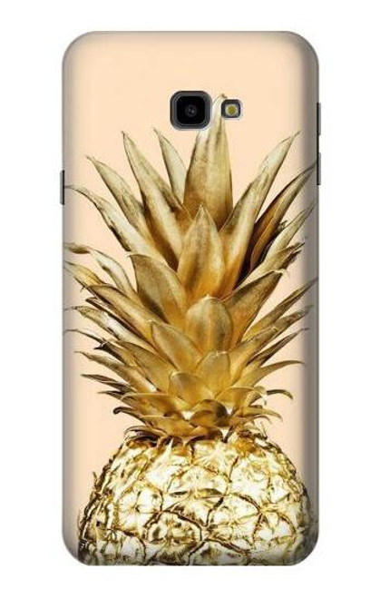 S3490 Gold Pineapple Case For Samsung Galaxy J4+ (2018), J4 Plus (2018)