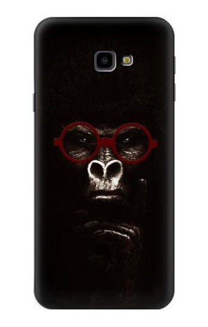 S3529 Thinking Gorilla Case For Samsung Galaxy J4+ (2018), J4 Plus (2018)
