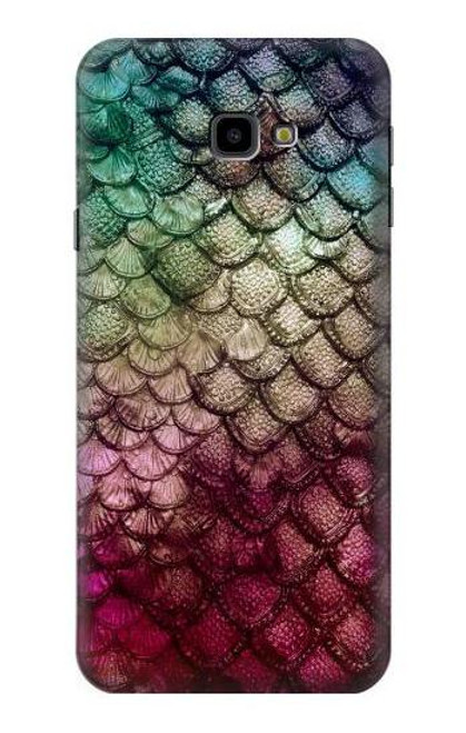 S3539 Mermaid Fish Scale Case For Samsung Galaxy J4+ (2018), J4 Plus (2018)