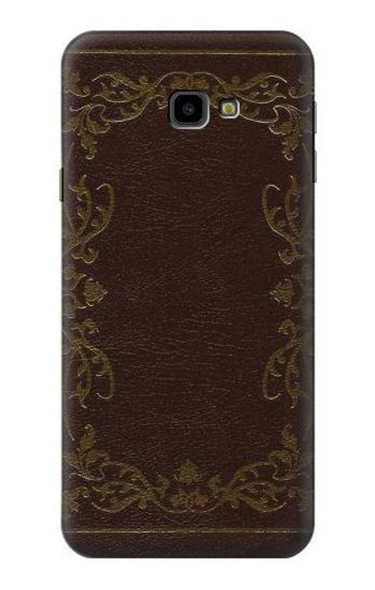 S3553 Vintage Book Cover Case For Samsung Galaxy J4+ (2018), J4 Plus (2018)