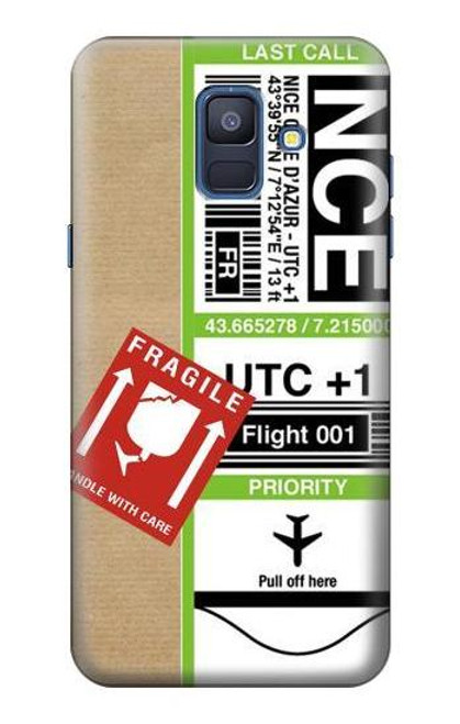 S3543 Luggage Tag Art Case For Samsung Galaxy A6 (2018)