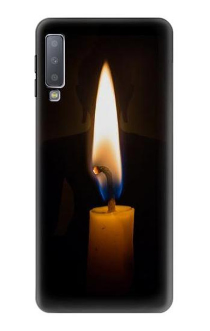 S3530 Buddha Candle Burning Case For Samsung Galaxy A7 (2018)