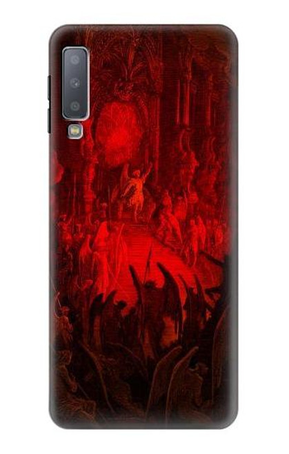 S3583 Paradise Lost Satan Case For Samsung Galaxy A7 (2018)