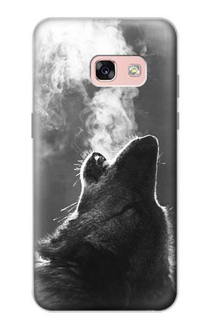 S3505 Wolf Howling Case For Samsung Galaxy A3 (2017)