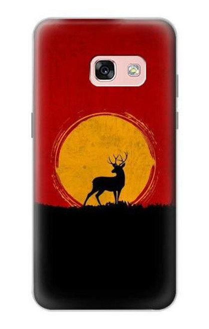 S3513 Deer Sunset Case For Samsung Galaxy A3 (2017)