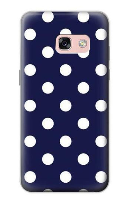 S3533 Blue Polka Dot Case For Samsung Galaxy A3 (2017)