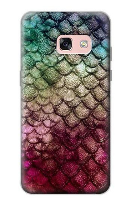 S3539 Mermaid Fish Scale Case For Samsung Galaxy A3 (2017)