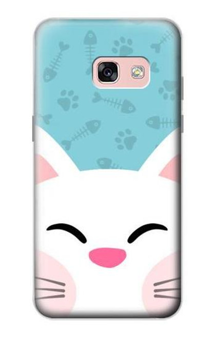 S3542 Cute Cat Cartoon Case For Samsung Galaxy A3 (2017)