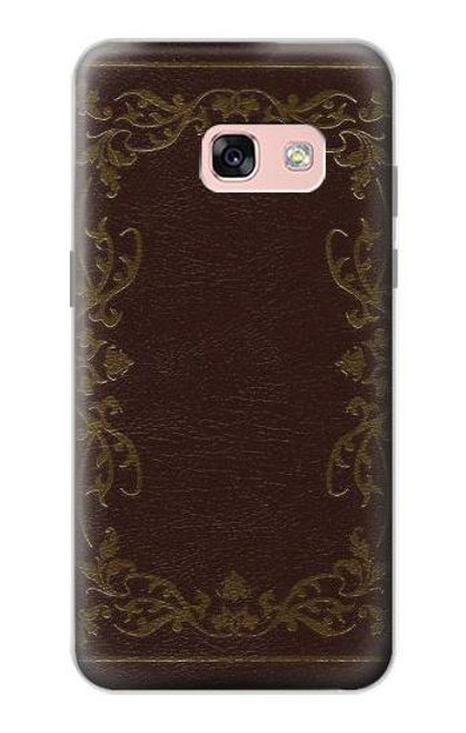 S3553 Vintage Book Cover Case For Samsung Galaxy A3 (2017)