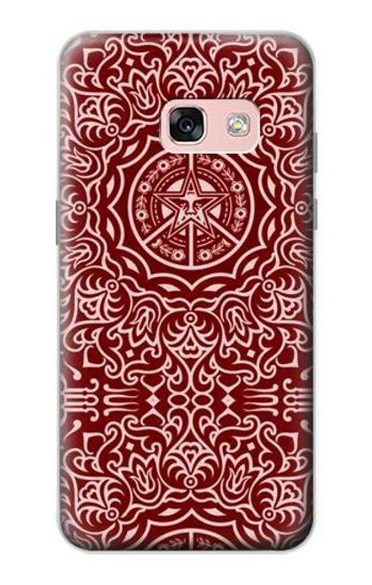 S3556 Yen Pattern Case For Samsung Galaxy A3 (2017)