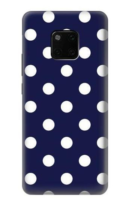 S3533 Blue Polka Dot Case For Huawei Mate 20 Pro