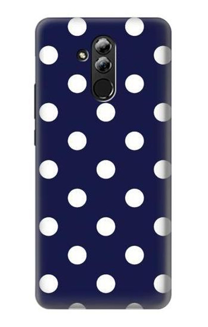 S3533 Blue Polka Dot Case For Huawei Mate 20 lite