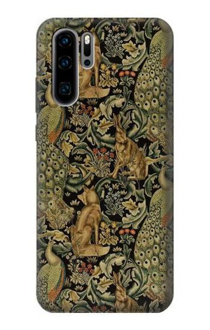 S3661 William Morris Forest Velvet Case For Huawei P30 Pro