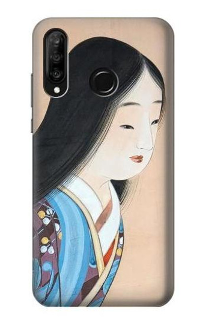 S3483 Japan Beauty Kimono Case For Huawei P30 lite