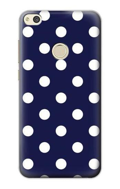 S3533 Blue Polka Dot Case For Huawei P8 Lite (2017)