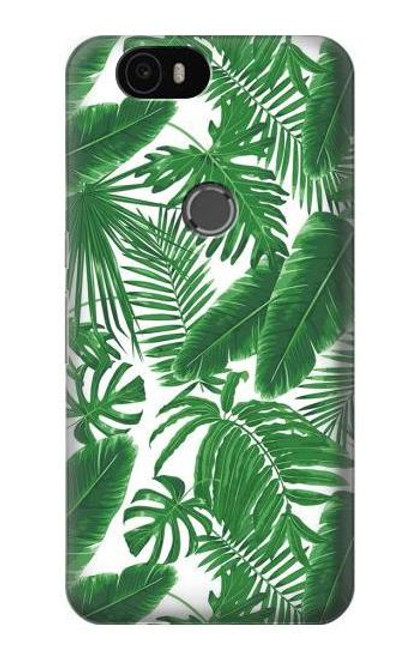 S3457 Paper Palm Monstera Case For Huawei Nexus 6P