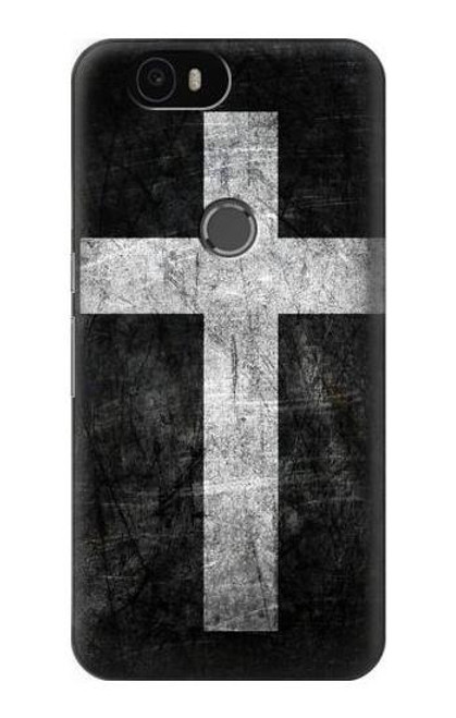 S3491 Christian Cross Case For Huawei Nexus 6P