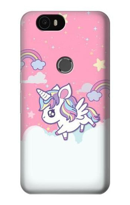 S3518 Unicorn Cartoon Case For Huawei Nexus 6P