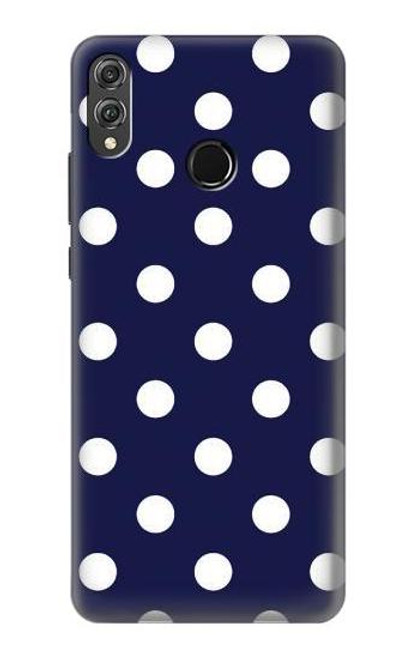 S3533 Blue Polka Dot Case For Huawei Honor 8X